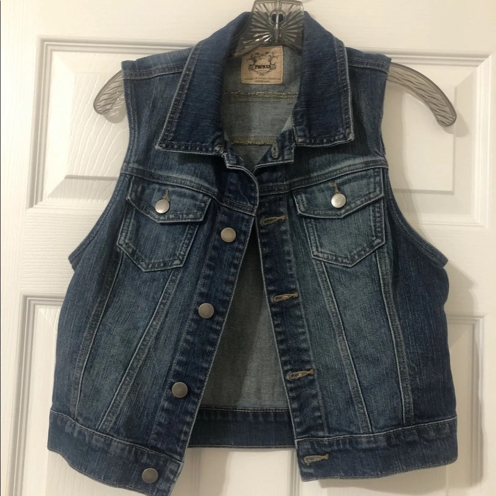 Denim vest